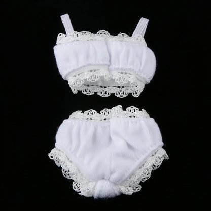Handmade Lace Underwear Outfit for 1/6 Blythe Doll – Elegant Clothes Set for 12-Inch Dolls