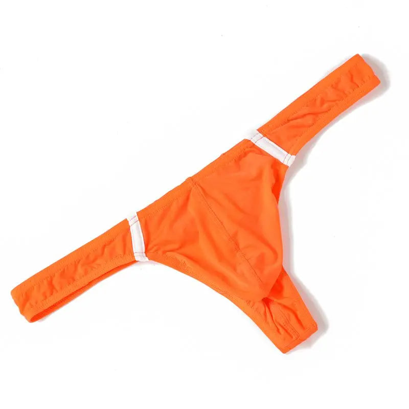 Men’s Low Rise Thong & G-String Underwear – Sexy Bikini Briefs with Support Pouch, Breathable Jockstrap Style (B617)