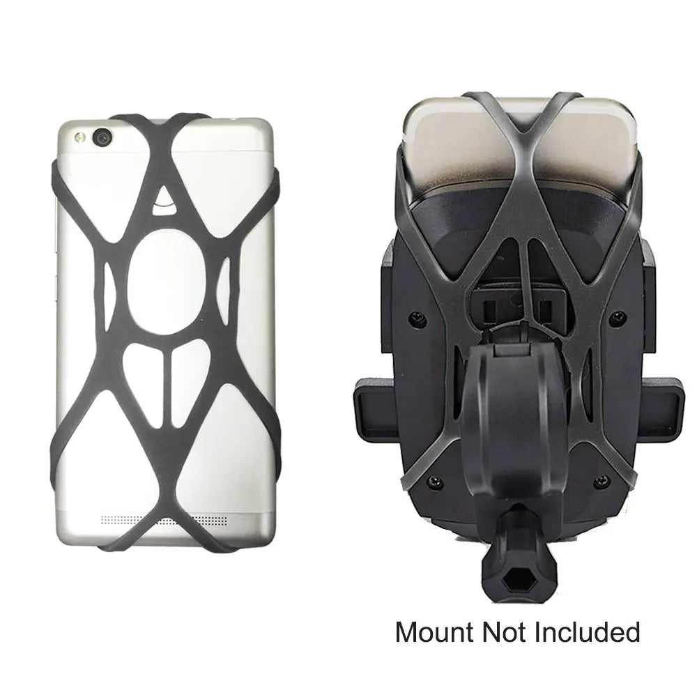 Anti-Slip Silicone Replacement Strap for Cell Phone Mount Holder: Secure Grip for Bike, Bicycle, Motorcycle Handlebars