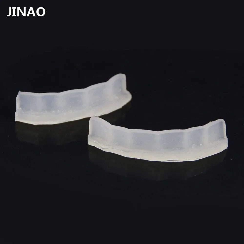 JINAO 2-Piece Grillz Molding Bar – Reusable Silicone Fitting Mold for Top & Bottom Hip Hop Teeth Grillz