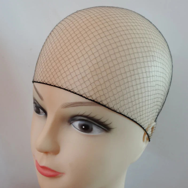 Five-Color Nylon Hairnets – Soft Elastic Invisible Hair Nets, 20PCS/50PCS Sample Pack