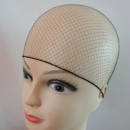 Five-Color Nylon Hairnets – Soft Elastic Invisible Hair Nets, 20PCS/50PCS Sample Pack