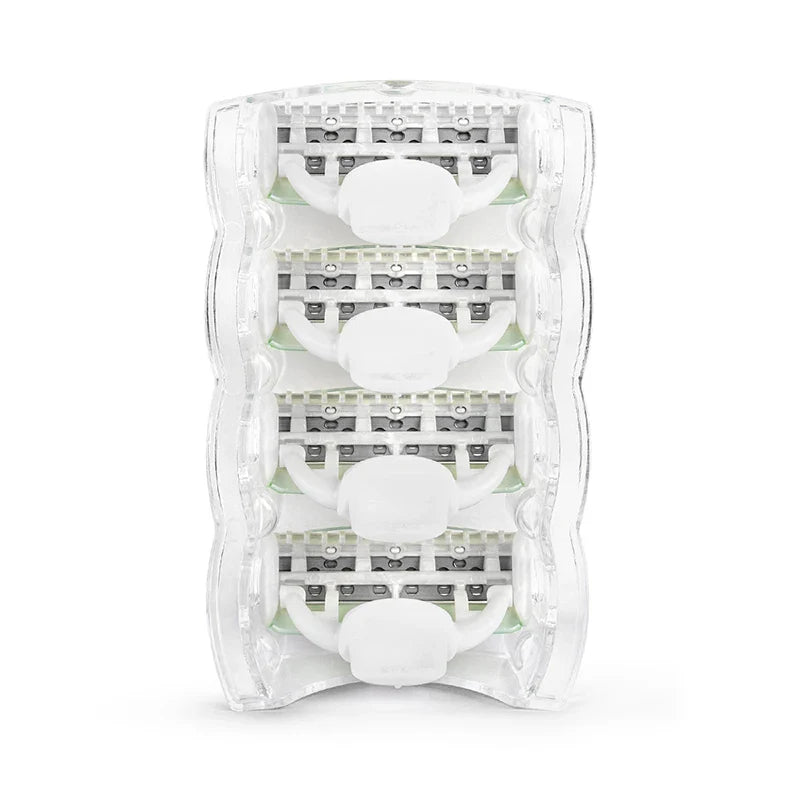 QShave Green Series Women’s Razor — 5-Layer X5 Blade Hair Remover for Bikini & Legs, Valentine’s Day Gift