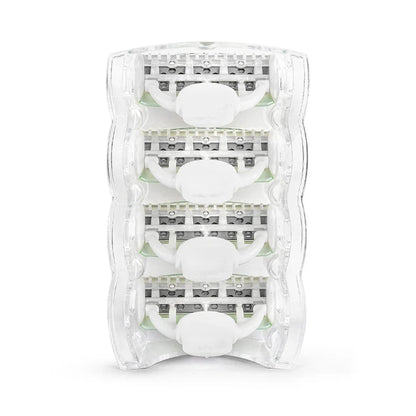 QShave Green Series Women’s Razor — 5-Layer X5 Blade Hair Remover for Bikini & Legs, Valentine’s Day Gift