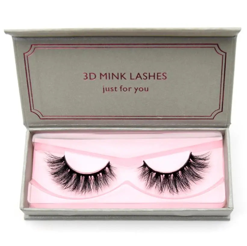 Visofree 3D Mink Lashes – High Volume Natural Black False Eyelashes #108, #109, #110
