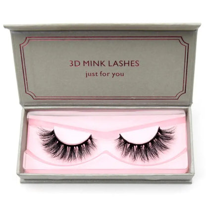Visofree 3D Mink Lashes – High Volume Natural Black False Eyelashes #108, #109, #110