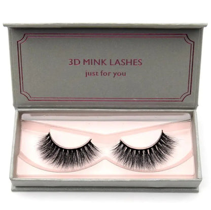 Visofree 3D Mink Lashes – High Volume Natural Black False Eyelashes #108, #109, #110