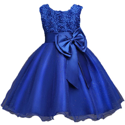Girls Lace Tutu Princess Dress - Elegant Birthday and Party Dress for Baby and Kids