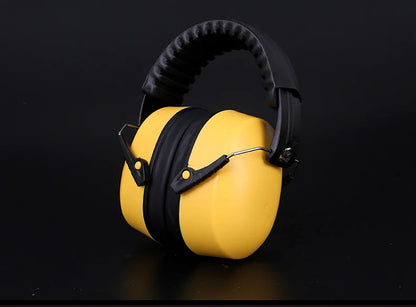 Work Safety Earmuffs – Anti-Noise Portable Ear Protectors for Work, Study, Sleeping, Woodwork & Shooting