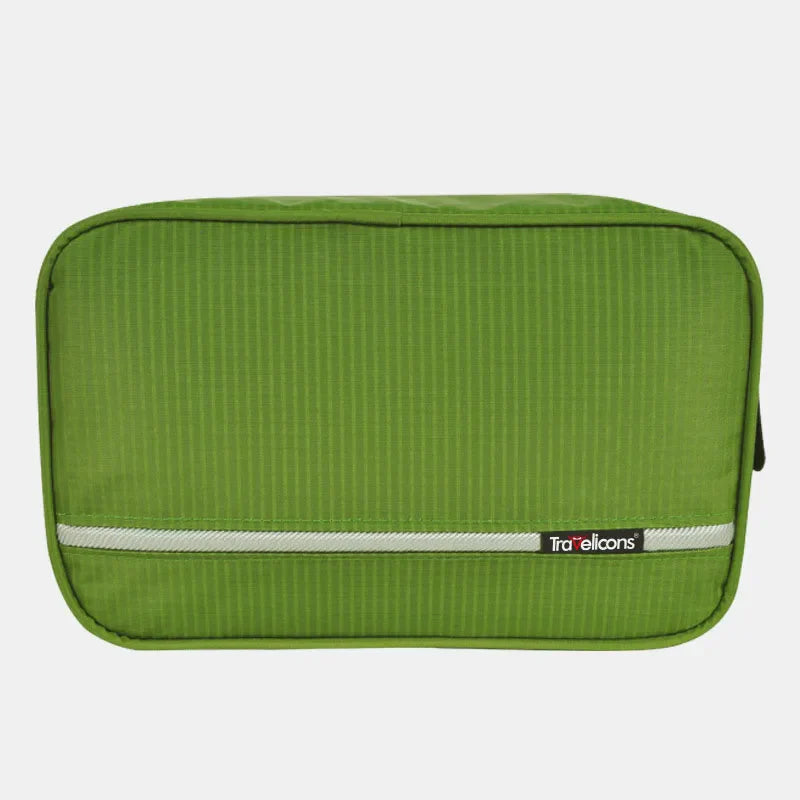 Hanging Travel Toiletry Bag | Organizer Kit for Men & Women with Cosmetics & Makeup Storage