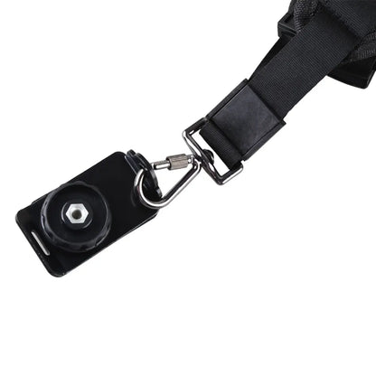 Black Double Dual Camera Shoulder Strap — Quick-Release Adjustable Sling Belt for Canon Nikon Sony DSLR Cameras
