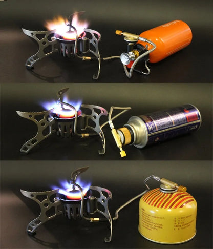 APG Portable Gasoline Camping Stove – Multi-Fuel Outdoor Gas Cooker for Picnic and Travel