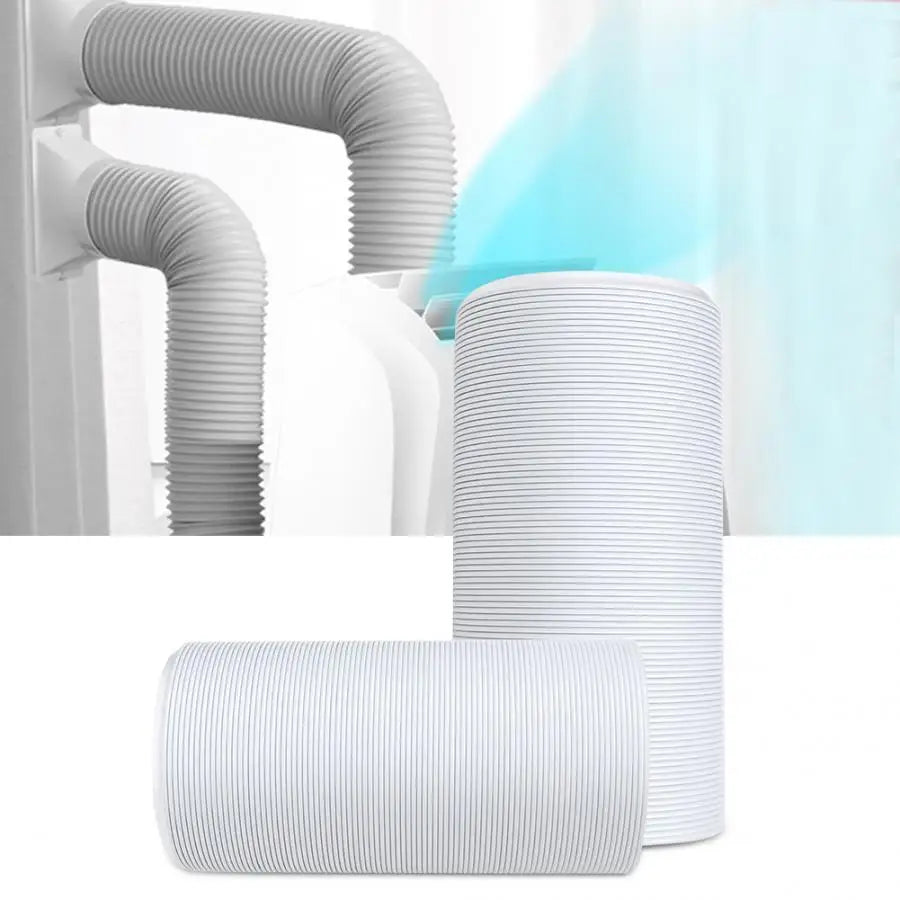 Portable Universal Flexible Air Conditioner Exhaust Hose – Replacement Vent Tube Pipe for AC Units