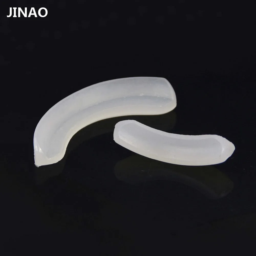 JINAO 2-Piece Grillz Molding Bar – Reusable Silicone Fitting Mold for Top & Bottom Hip Hop Teeth Grillz