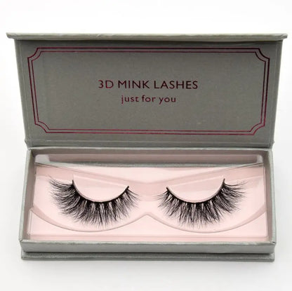Visofree 3D Mink Lashes – High Volume Natural Black False Eyelashes #108, #109, #110