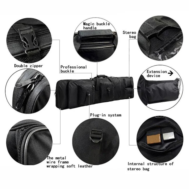 Men’s Tactical Shooting Backpack – Outdoor Gun Bag for Hunting, Airsoft & Sniper Rifles