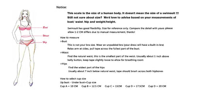 Cupshe Plus Size Wrap Tie High Waist Bikini Set – Women’s Large Size 3XL Two-Piece Swimwear Beach Bathing Suit