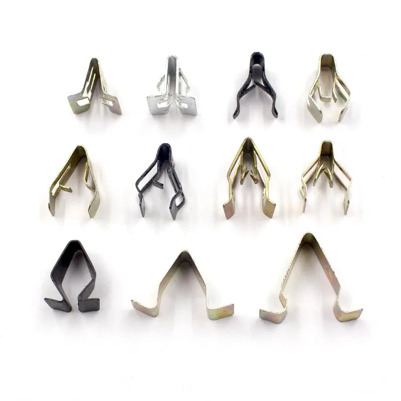 Universal Car Dashboard Retainer Clips – Metal Fastener Rivets for DVD CD Panel & Trim