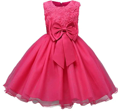 Girls Lace Tutu Princess Dress - Elegant Birthday and Party Dress for Baby and Kids