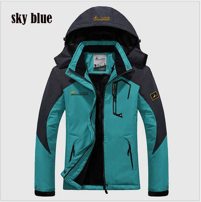 Men's Winter Parka – Windproof & Warm Hooded Fur Coat, Military-Style Thick Anorak Jacket