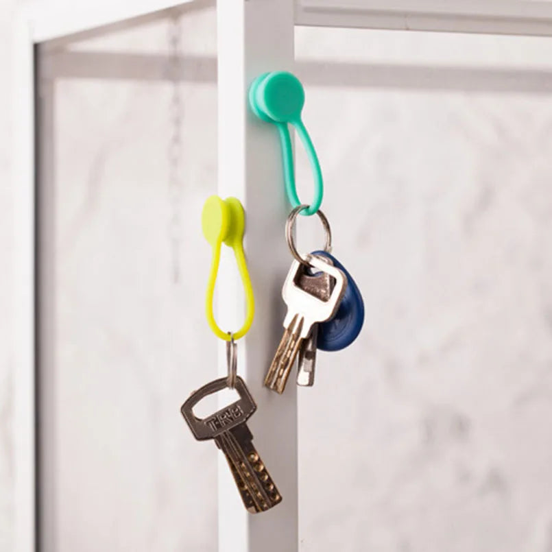 3-Pack Multi-Function Earphone Cord Winder: Magnetic Cable Holder Clips for Organized and Tangle-Free Headphones