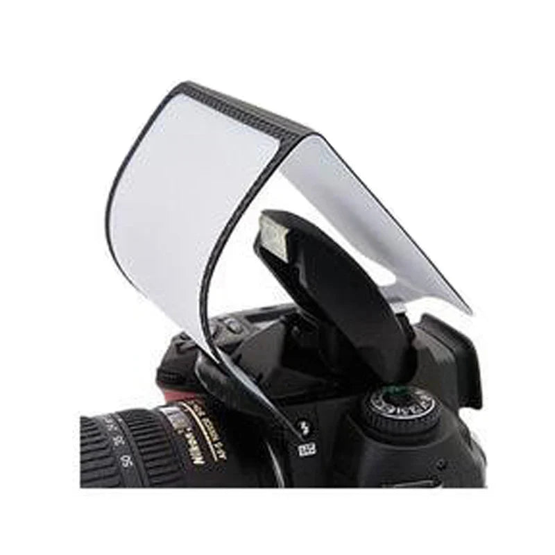 Universal Soft Screen Pop-Up Flash Diffuser – Compatible with Canon, Nikon & Yongnuo Speedlite