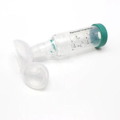 Pet Aerosol Chamber Inhaler — Silicone Mask Spacer for Cats and Dogs