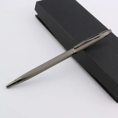Luxury Twist Wave Metal Ballpoint Pen – High-Quality Drawing & Writing Pen for Office and School