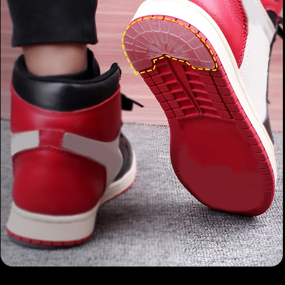 Anti-Slip Self-Adhesive Sole Protector Sticker: Wear-Resistant Outsole Insoles for Shoe Repair - Rubber Pads for Sneakers & Heels