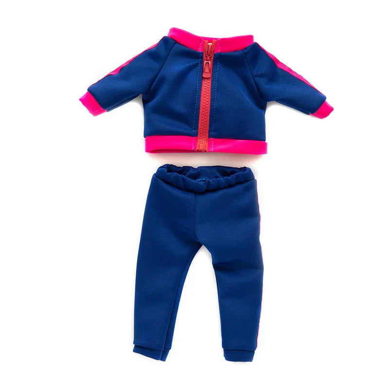 18-Inch Girl Doll Winter Coat – Jacket Outfit for 43cm Newborn Baby Dolls