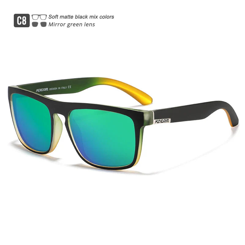 KDEAM Men’s Polarized Photochromic Night Sight Driving Sunglasses UV400 – New KD156 Colors CE Certified