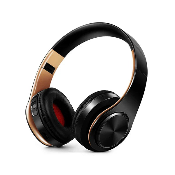 CATASSU Over-Ear Bluetooth Headphones – Wireless Stereo Headset with Mic & Soft Leather Earmuffs for PC, TV, Cell Phones