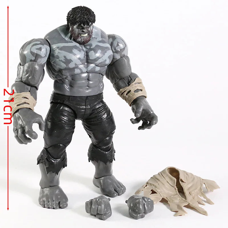 Gray Red Hulk Collectible Action Figure – Model Doll Decoration Toy