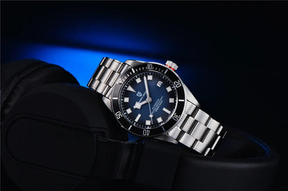 PAGANI DESIGN 2025 BB58 Men's Watch – Retro Automatic NH35A Mechanical, Luxury 100M Waterproof Wristwatch