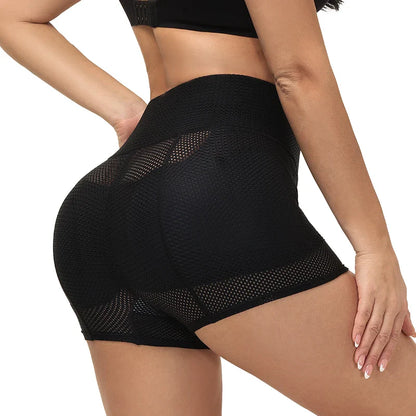 Butt Lifting Hip Enhancer Cushion – Padded Mesh Control Panties for Natural Curves