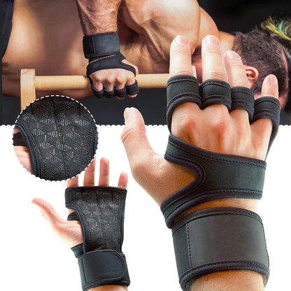Men & Women Training Workout Gloves – Weightlifting Gym Fitness Hand & Wrist Protection Gloves