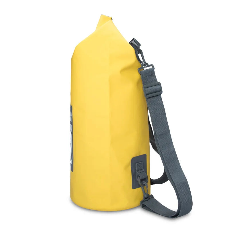 Outdoor PVC Waterproof Dry Bag – 5L/10L/15L/20L/30L Storage Sack for Canoe, Kayak, Rafting, Swimming & Travel