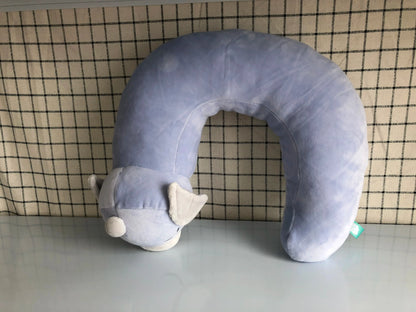 Pokemon U-Neck Pillow – Dratini & Snorlax Plush Stuffed Cartoon Cushion, Soft Kawaii Christmas Gift