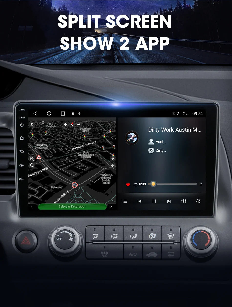 Srnubi 2DIN Car Radio Android 12 – Universal 7"/9" CarPlay Multimedia Player for Nissan, Honda, Toyota, Lada, Volkswagen, Hyundai