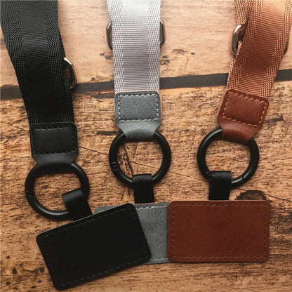 Polyester Adjustable Webbing Lanyard – Wrist & Neck Sling, Multifunctional Mobile Phone Rope with Gasket