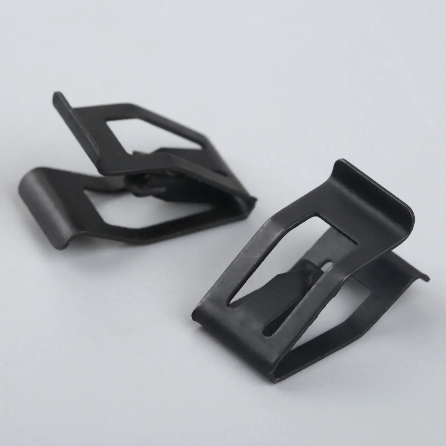 10Pcs Car Dashboard Trim Clips - Black Metal Rivet Fasteners for Ford, Mazda, Audi, Toyota