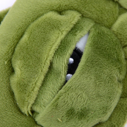 Restful Sleep Essential: 3D Sad Frog Sleep Mask - Natural Sleeping Eyeshade Cover for Women and Men, Soft Portable Blindfold for Travel, Eyepatch