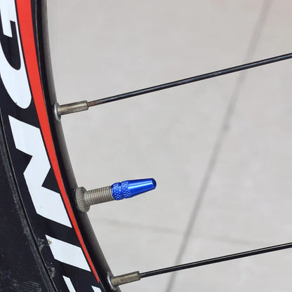 4/8PCS Aluminum Alloy Bicycle Tire Valve Caps – Dustproof Presta Valve Protectors for MTB & Road Bikes