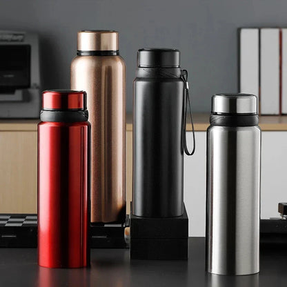 1000ML Smart Thermos Bottle with Temperature Display – Intelligent Vacuum Flask for Hot & Cold Water, Tea, Coffee