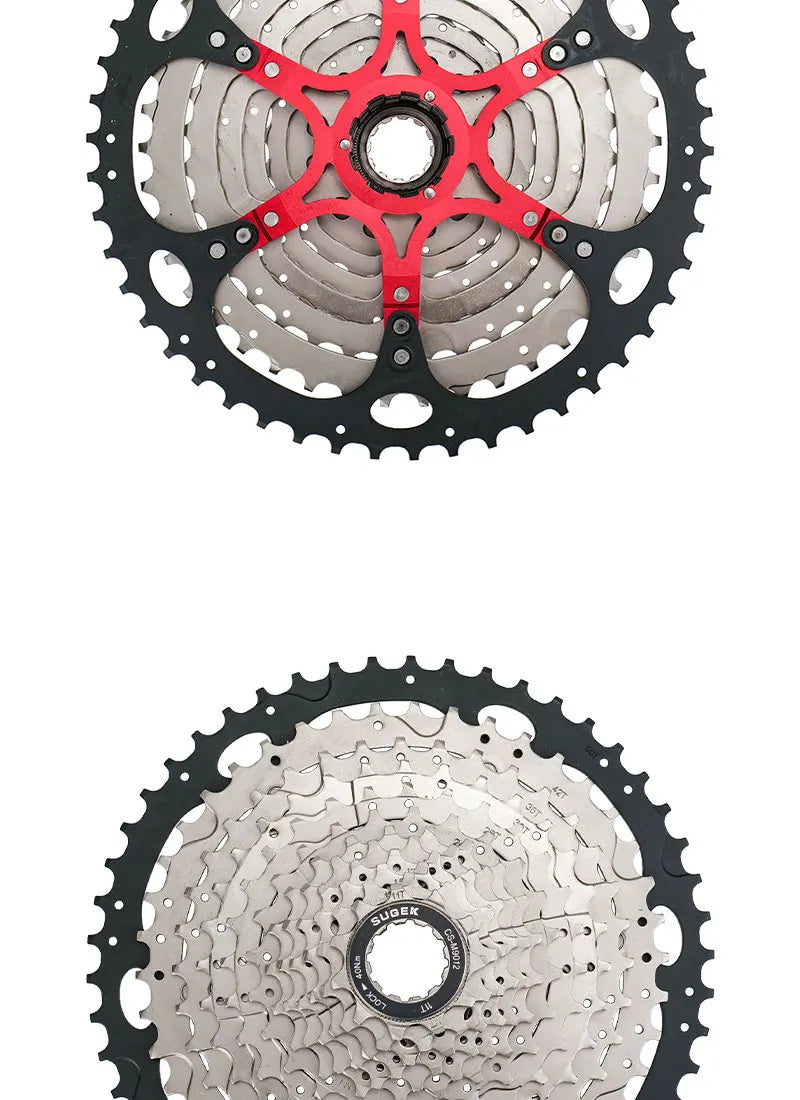SHIMANO DEORE M6100 12-Speed Groupset – Right Shifter, Rear Derailleur, Chain & SUGEK 11-50T/52T Cassette Sprocket