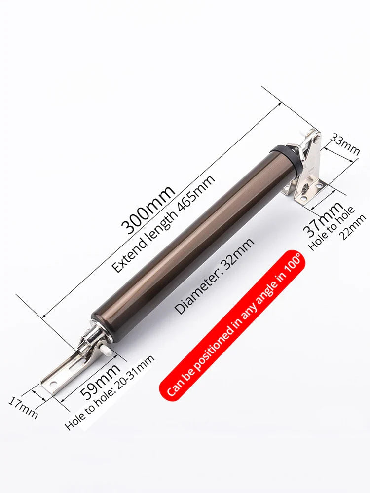KAK Soft Closing Automatic Door Closer – 35KG Pneumatic Adjustable Speed Door Stop & Protective Holder Hardware