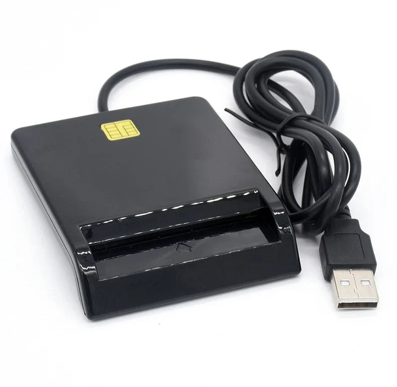 UTHAI X02 USB SIM Smart Card Reader – Bank Card IC/ID EMV SD TF MMC USB-CCID ISO 7816 Compatible with Windows & Linux