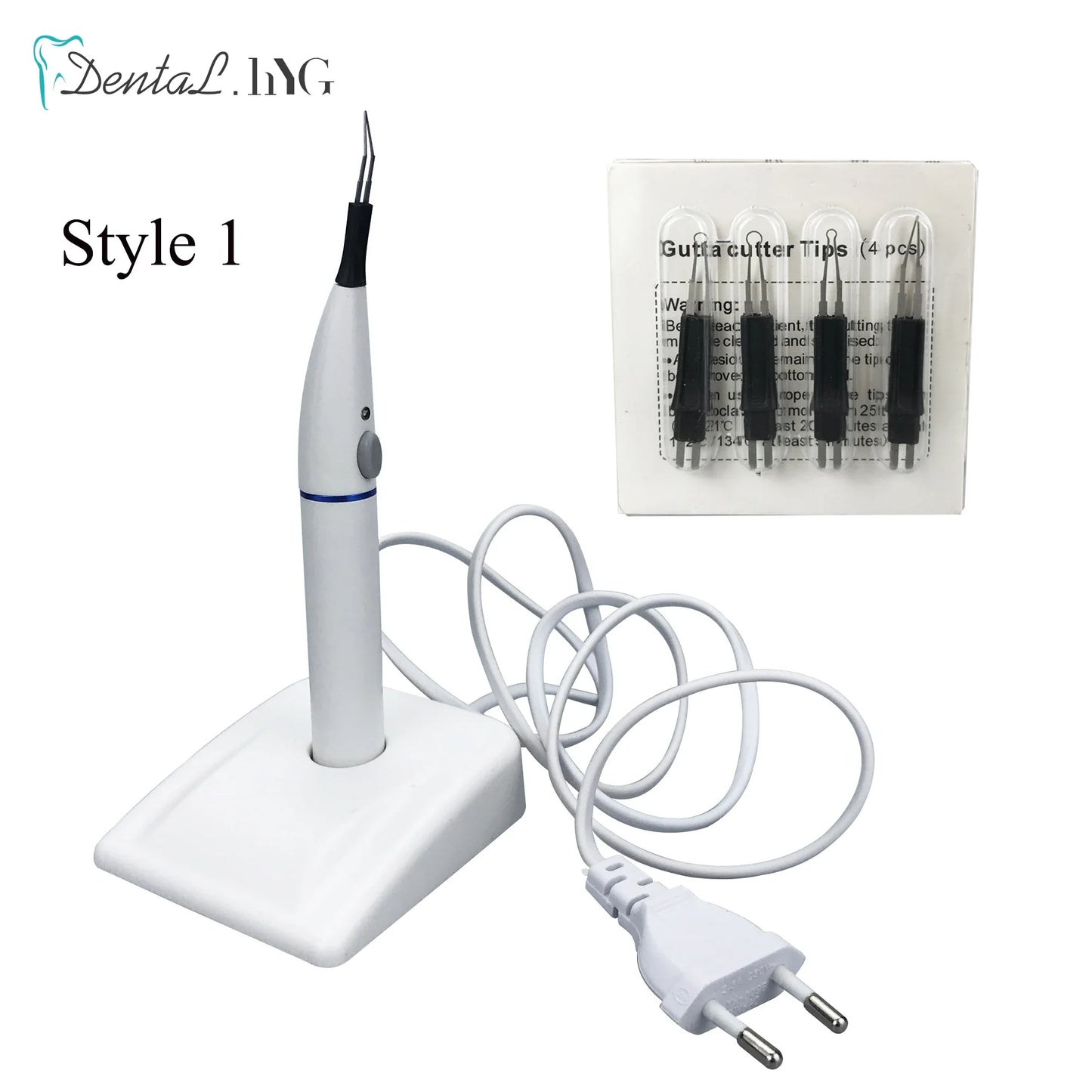 4-Tip Oral Dental Gutta Percha Cutter – Endo Tool for Gum, Teeth Whitening & Gutta Dissolving (2 Options)