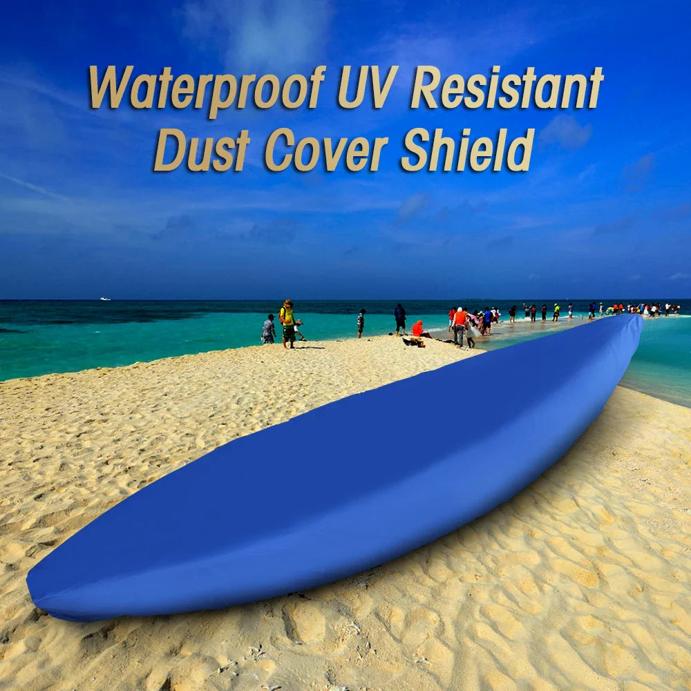 Professional Universal Kayak Cover – Waterproof, UV-Resistant Canoe & Boat Dust Storage Shield