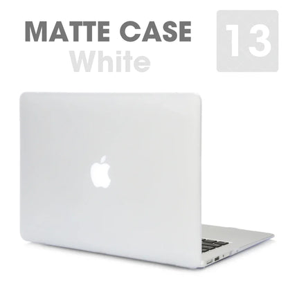 Matte Laptop Case Cover for MacBook Air & Pro - Slim Protective Hard Shell Case for 11 13 15 16 Inch Retina Touch Bar Models